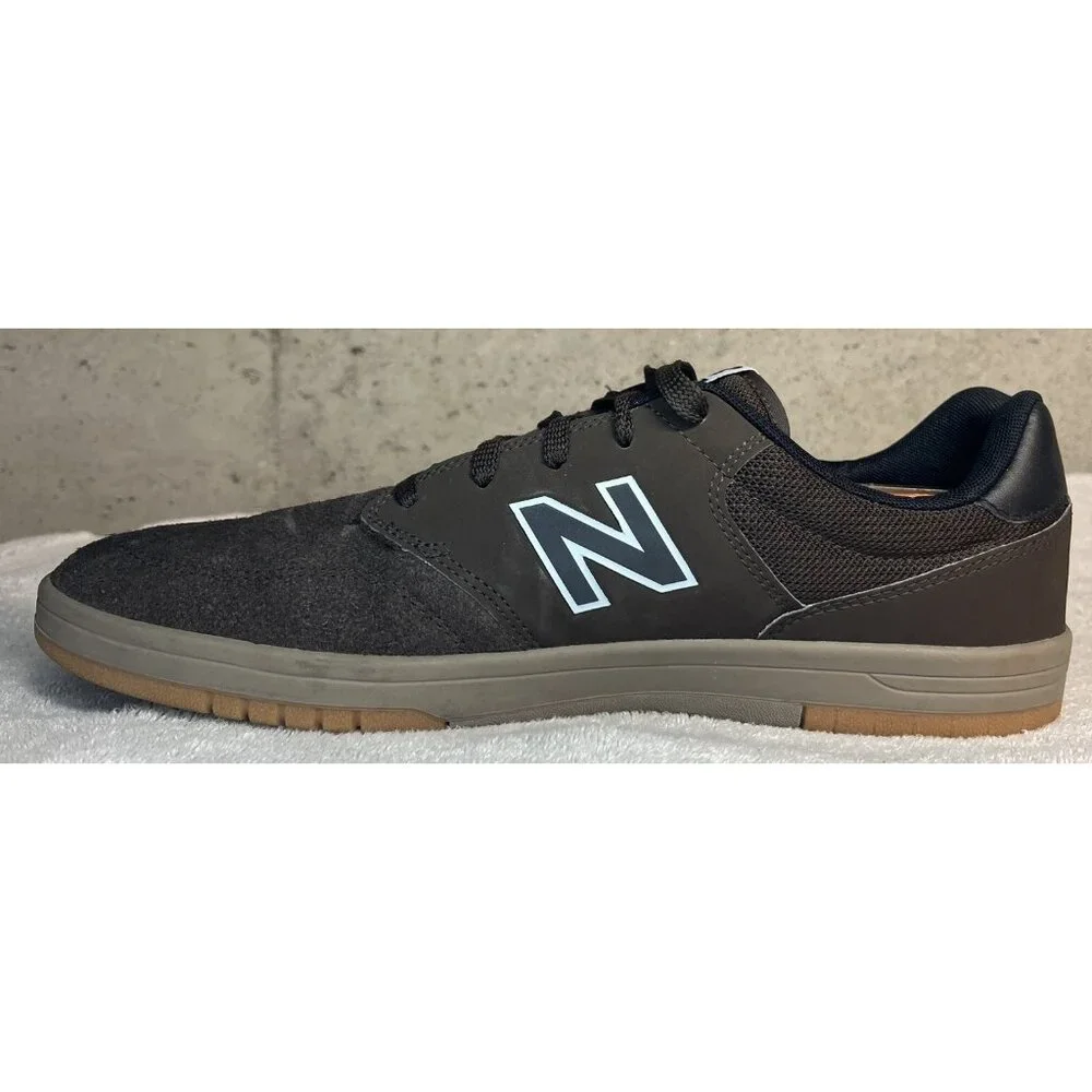 Mens New Balance Numeric 245 Skateboarding Shoe Brown Suede NM425DFB Size 13 - Picture 3 of 9